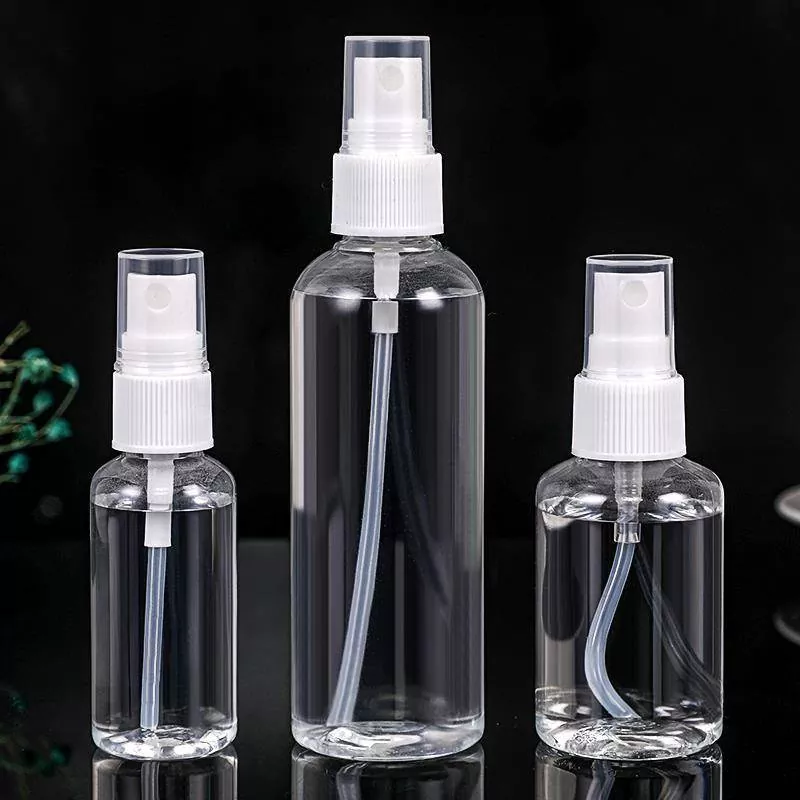 Frasco spray tipo prensa de ombro inclinado de 200ml