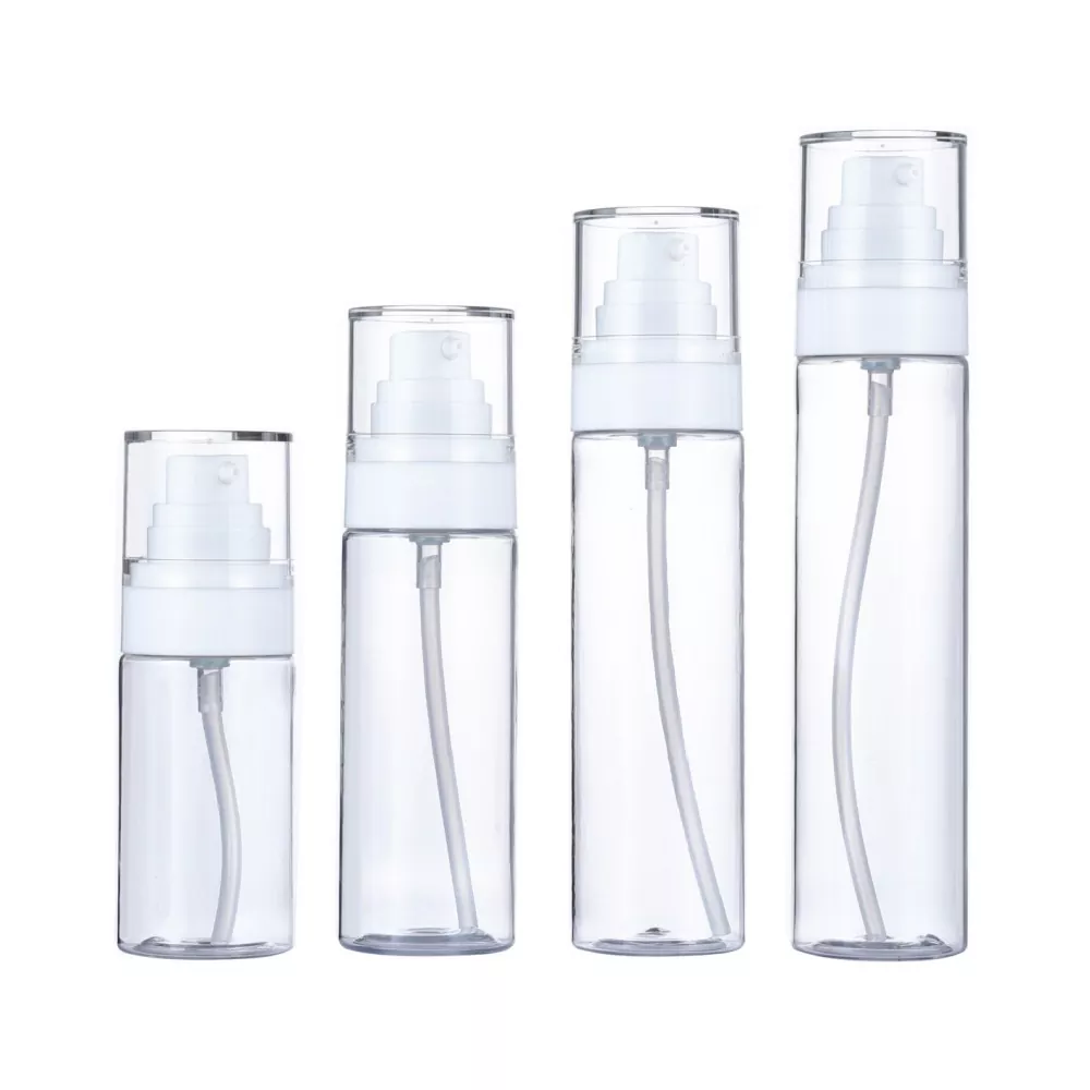 Frasco de loção para embalagem de plástico PET 50-150ml para cuidados com a pele