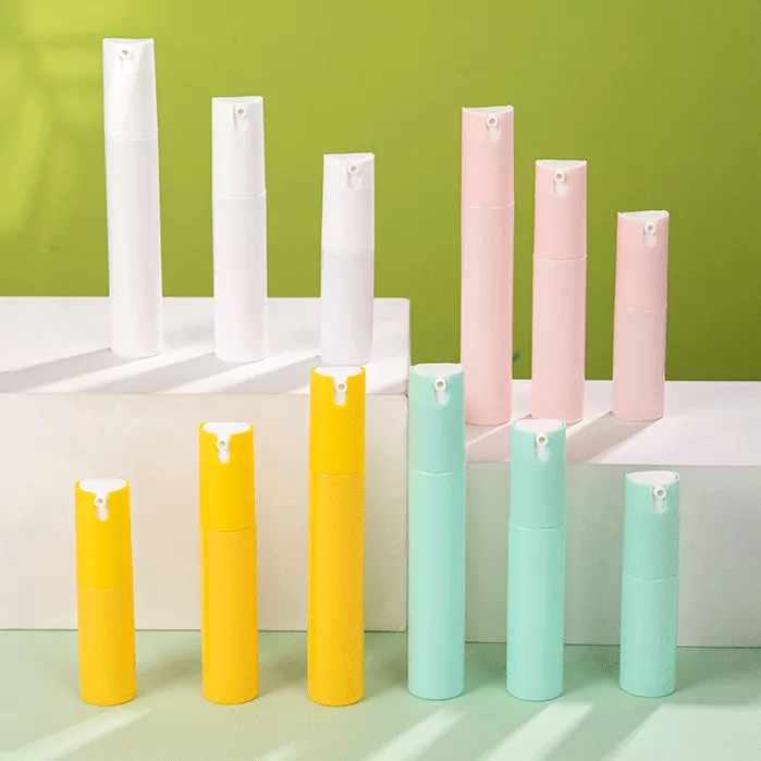 Pulverizador de névoa ultrafina multicolor para frasco de cosméticos